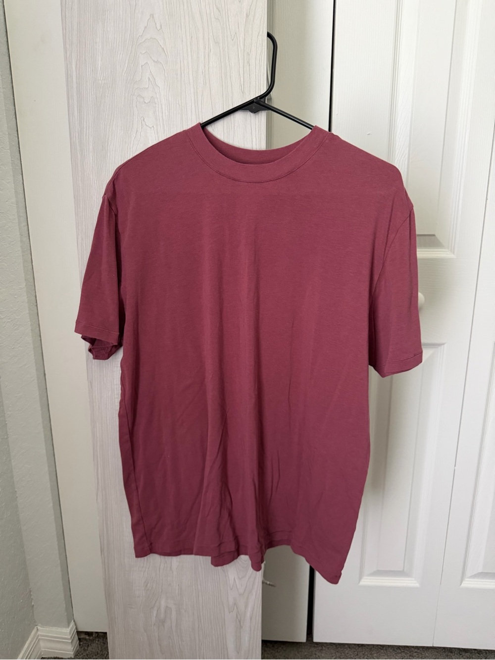 SKIMS Boyfriend T-shirt, M, Beet